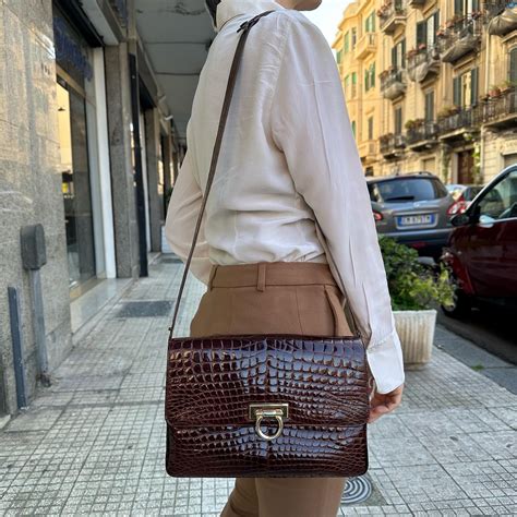 borsa fendi coccodrillo